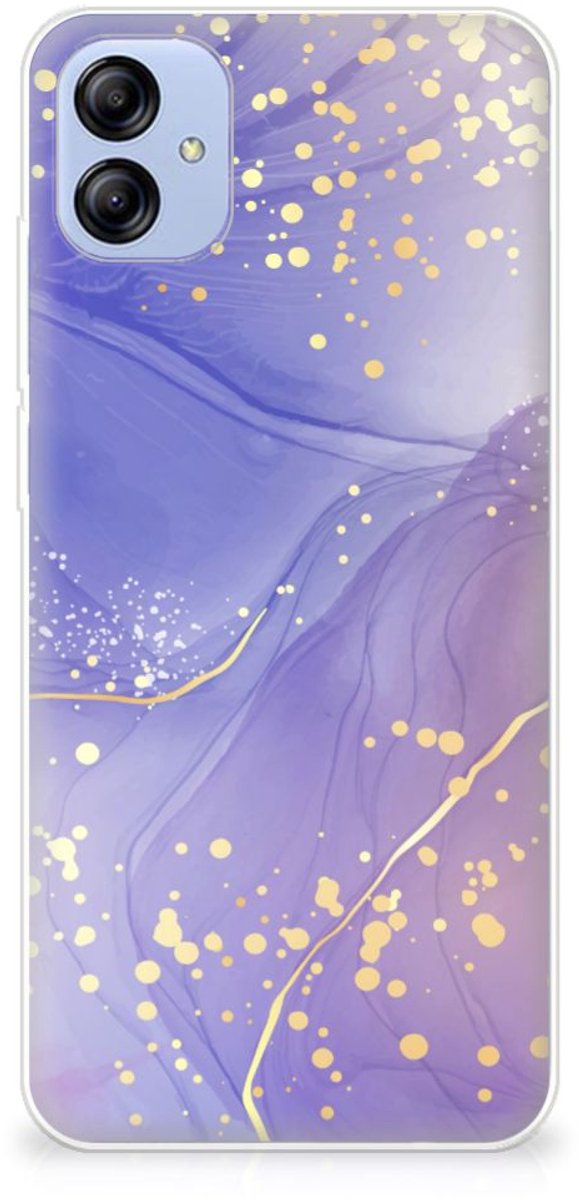 Hoesje maken voor Samsung Galaxy A04e Watercolor Paars