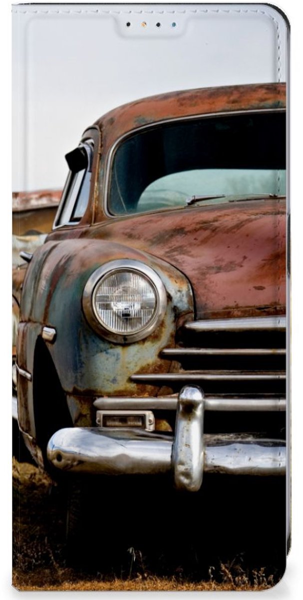 Standcase Hoesje voor OnePlus Nord CE 3 Lite Stand Case Vintage Auto
