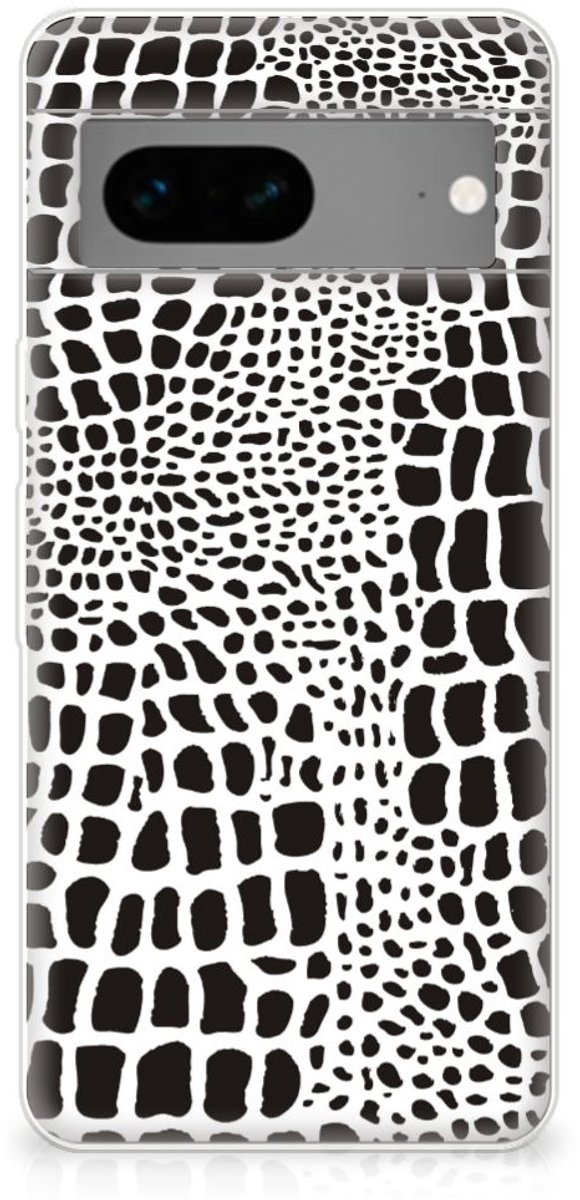 Google Pixel 7 TPU Hoesje Slangenprint