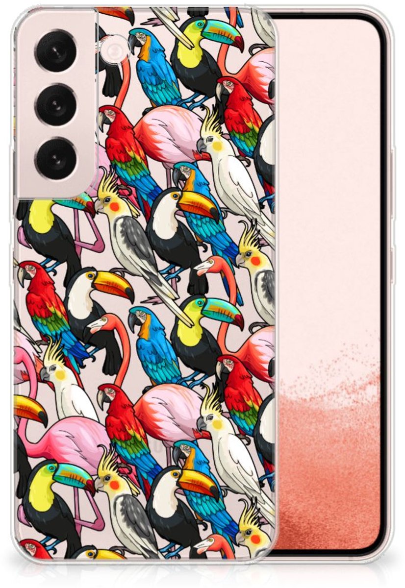 Samsung Galaxy S22 TPU Hoesje Birds