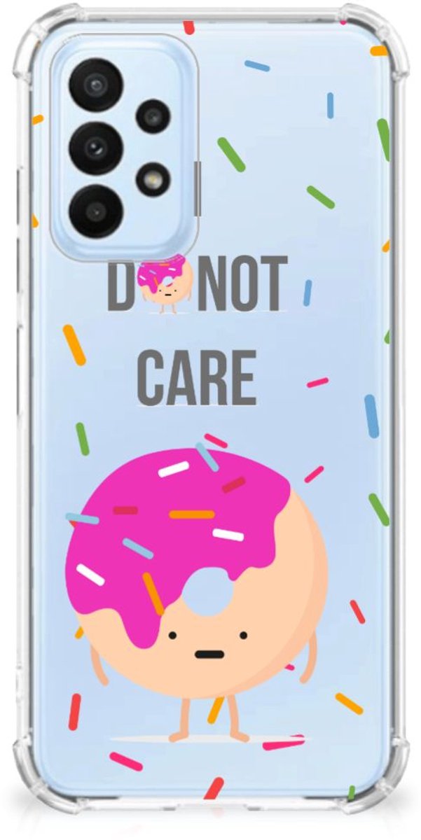 Samsung Galaxy A23 Beschermhoes Donut Roze