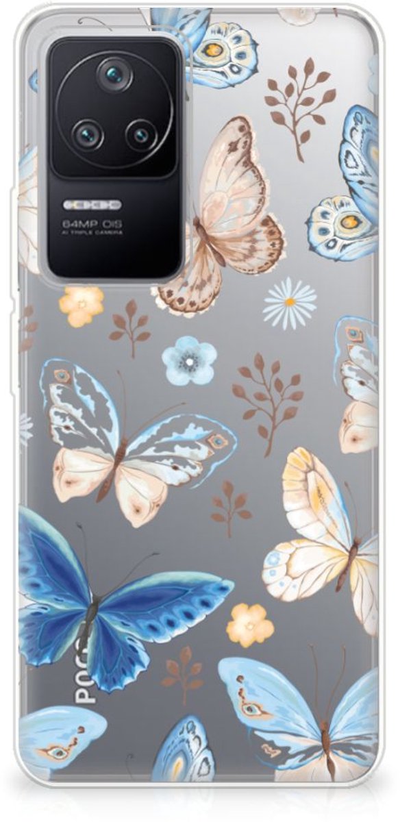 TPU Hoesje voor Xiaomi Poco F4 Vlinder