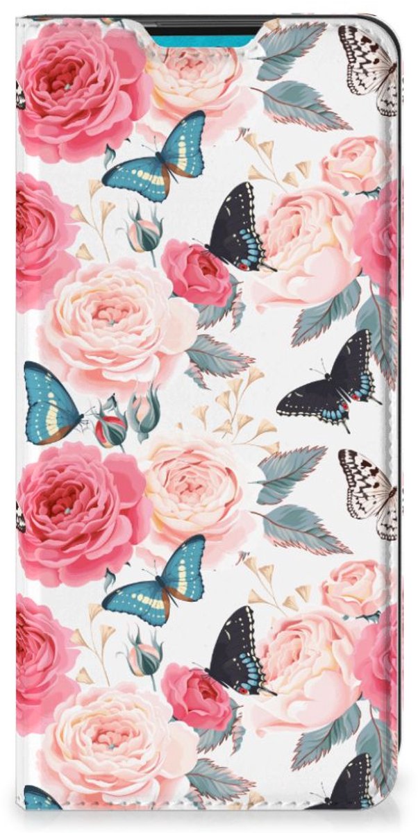 Samsung Galaxy A73 Smart Cover Butterfly Roses