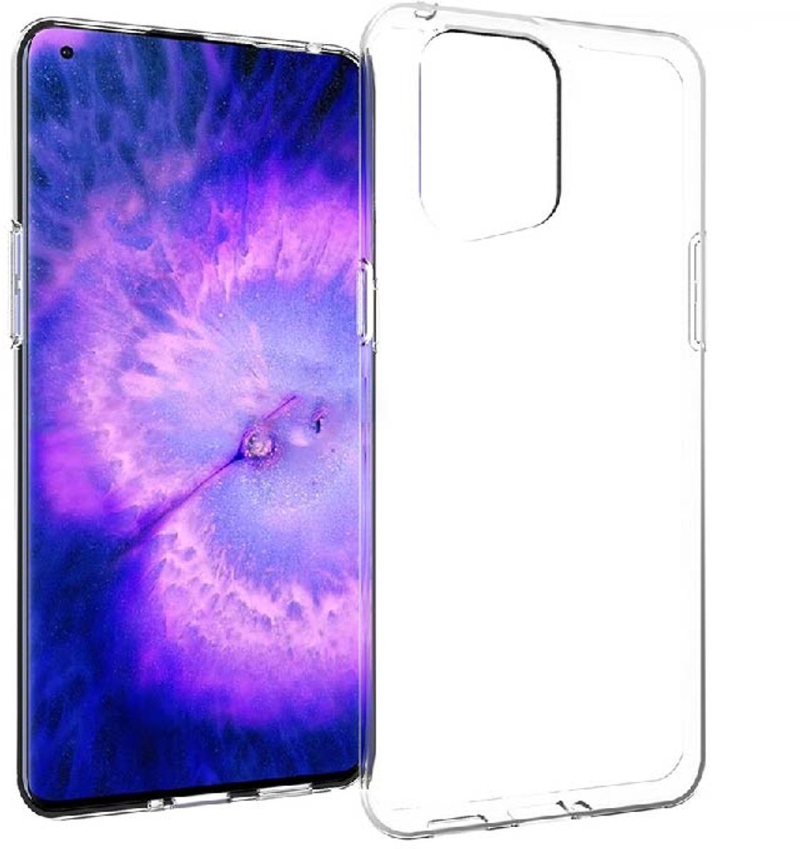 OPPO Find X5 TPU Siliconen Hoesje Transparant