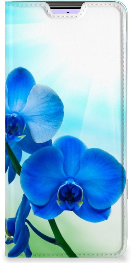 Xiaomi Redmi Note 10 Pro Smart Cover Orchidee Blauw - Cadeau voor je Moeder