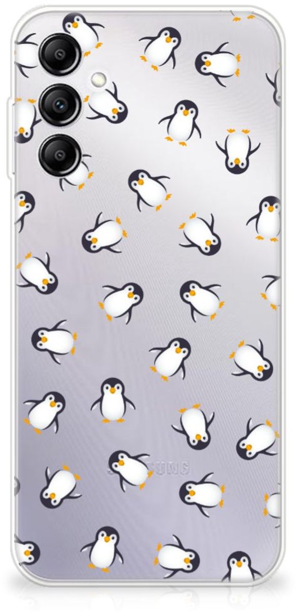 Back Cover voor TPU bumper voor Samsung Galaxy A14 5G Pinguïn