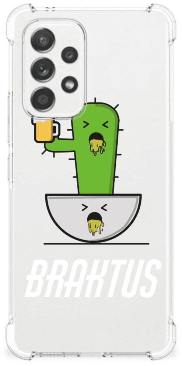 Samsung Galaxy A53 5G Stevig Bumper Hoesje Braktus