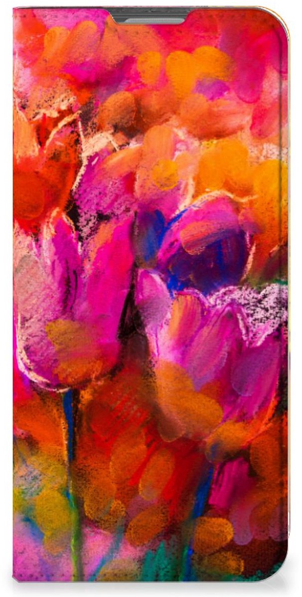 Bookcase OPPO Reno8 Lite Tulips