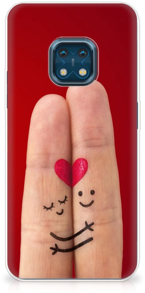 Nokia XR20 Silicone Back Cover Liefde - Origineel Romantisch Cadeau