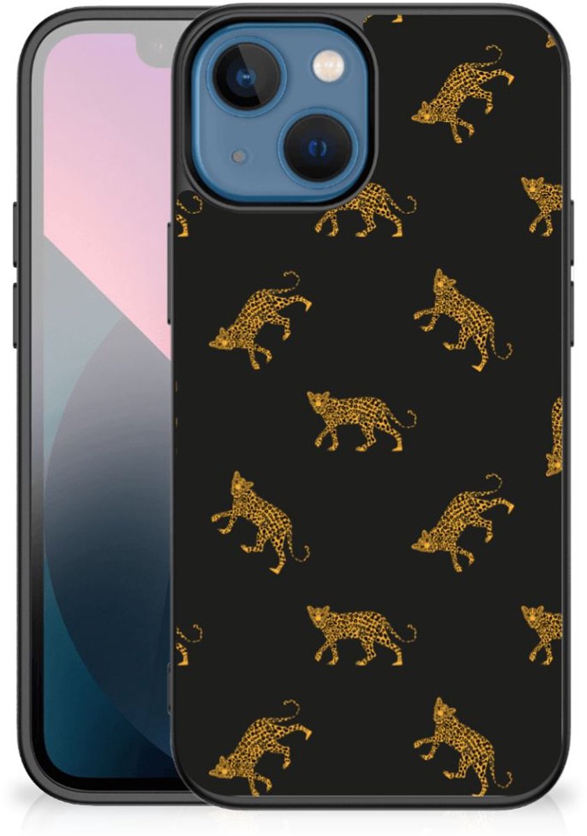 Dierenprint Telefoonhoesje voor Apple iPhone 13 mini Leopards