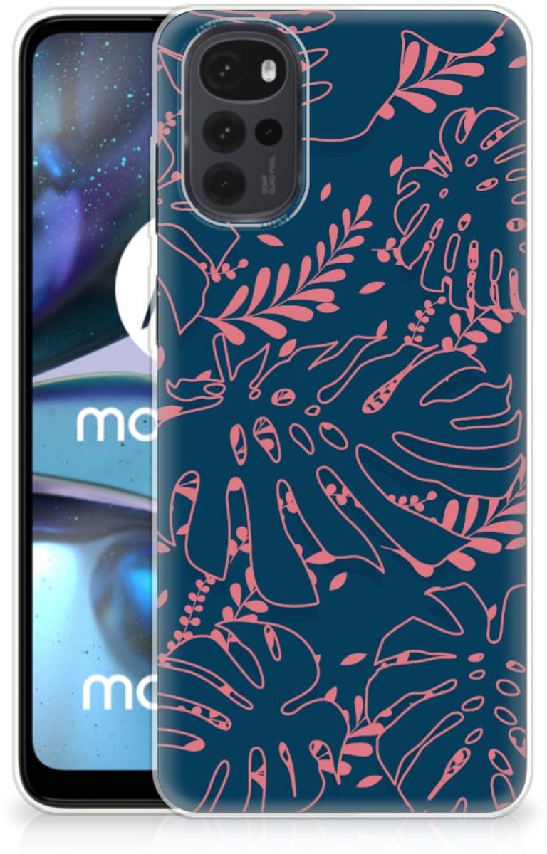 Motorola Moto G22 TPU Case Palm Leaves