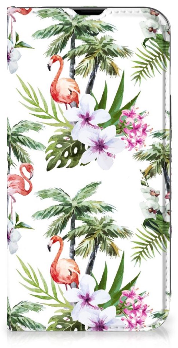 iPhone 14 Hoesje maken Flamingo Palms