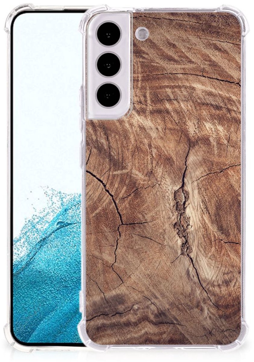 Samsung Galaxy S22 Plus Stevig Telefoonhoesje Tree Trunk