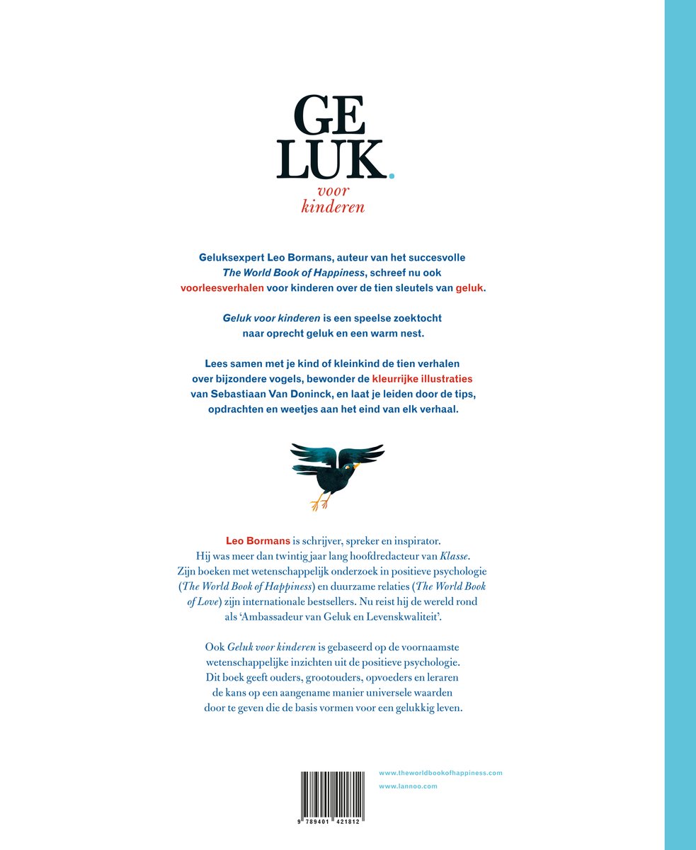 Geluk voor kinderen - back cover