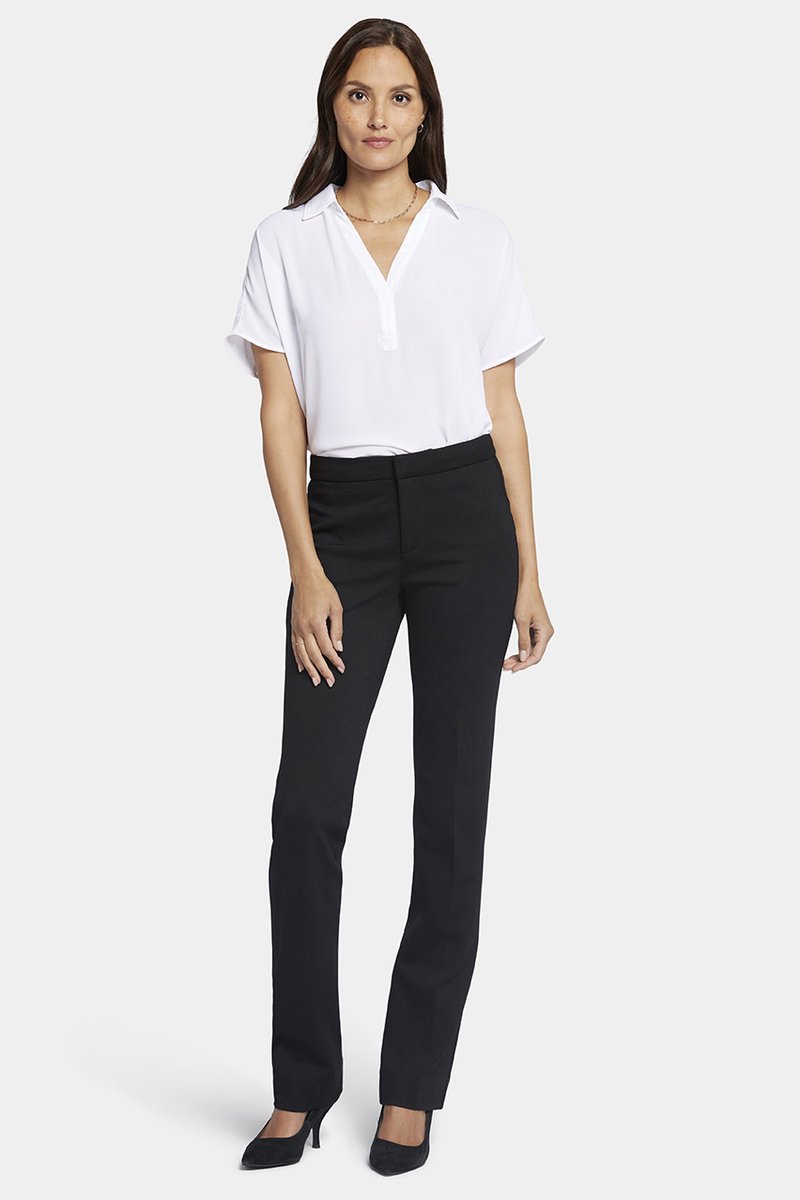 Slim Pants in Ponte Knit