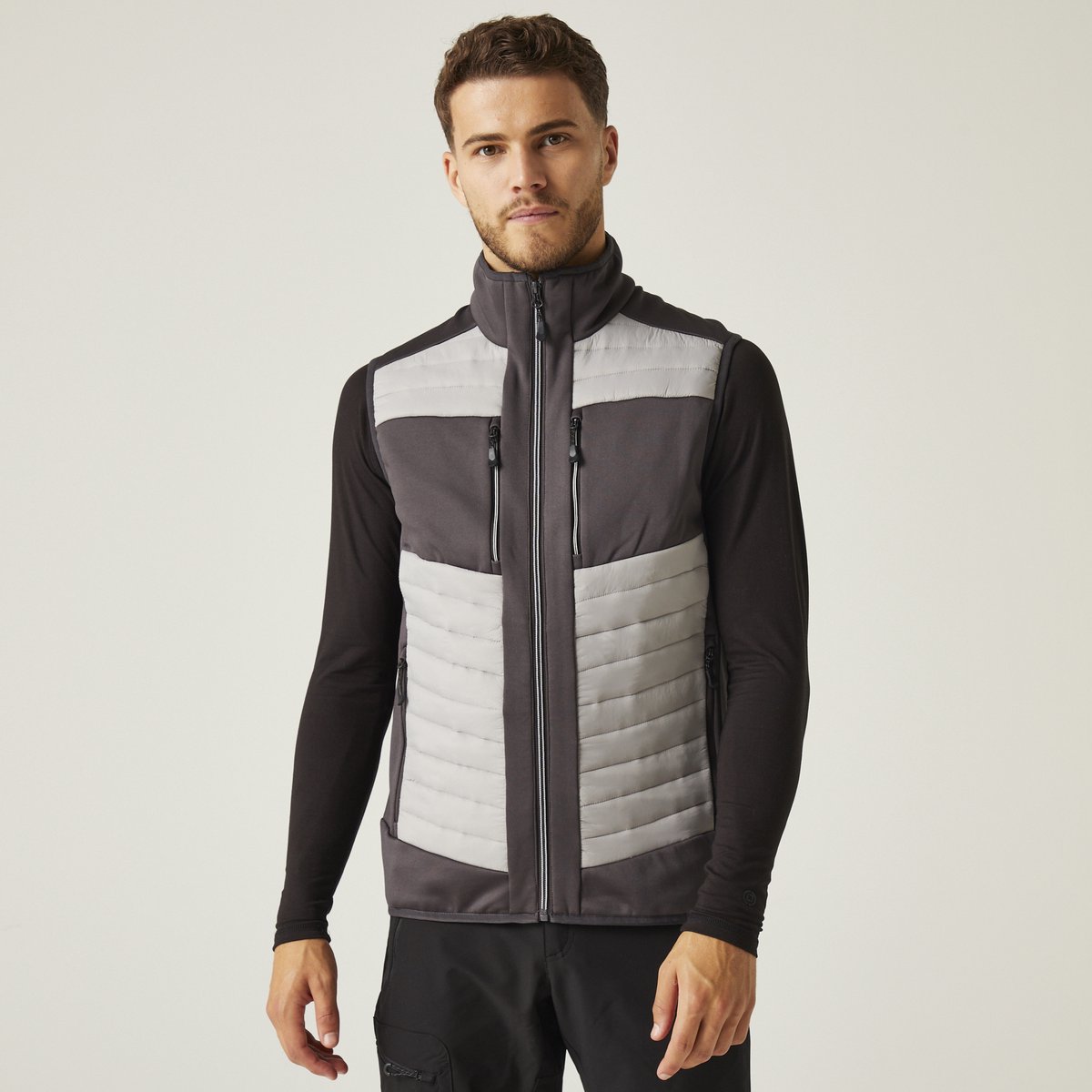 Jas Hiking Volwassenen E-volve Grijs