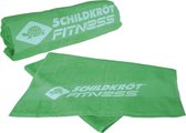 Schildkröt Fitness Sporthanddoek - Fitnesshanddoek - Afmetingen 140 cm x 90 cm - Katoen - Groen