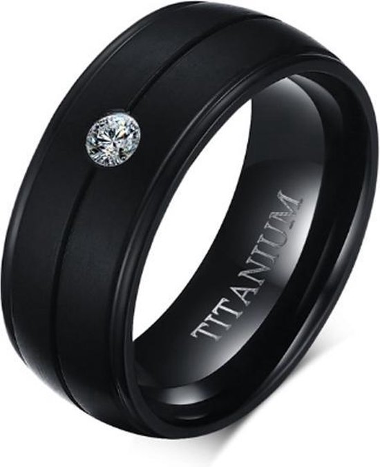 Mendes herenring Titanium Black(2)