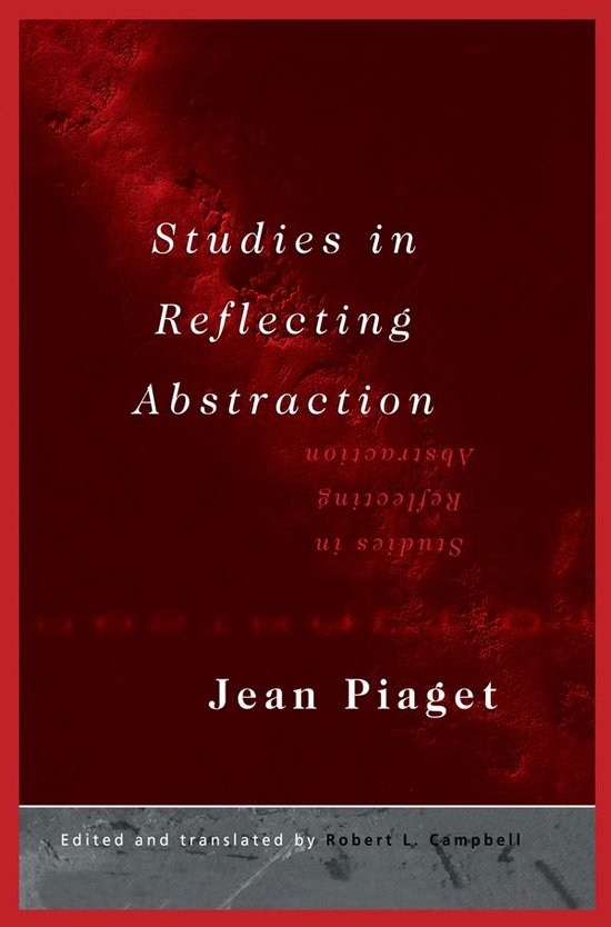 Studies in Reflecting Abstraction - cover