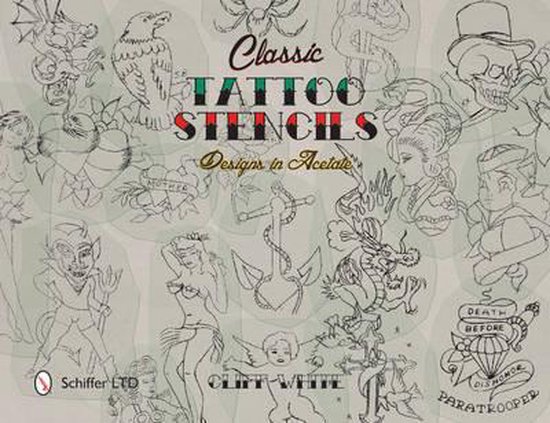 Classic Tattoo Stencils, Cliff White | 9780764349997 | Boeken | bol