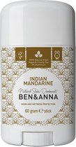 Ben & Anna Natuurlijke Deodorant Stick - Indian Mandarine
