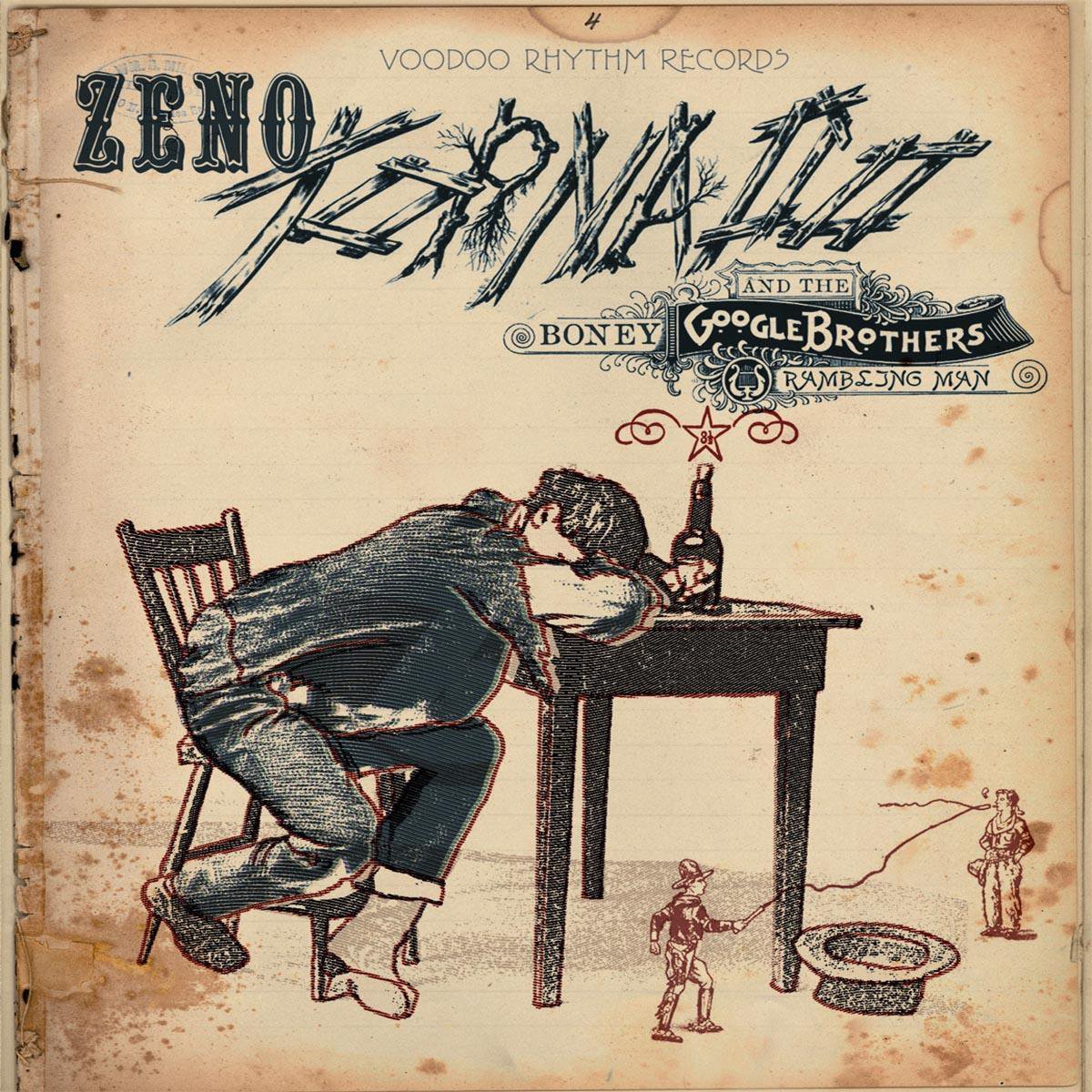 Zeno Tornado & The Boney Google Brothers - Rambling Man (LP)
