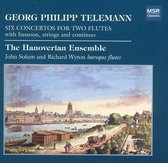 Georg Philipp Telemann: Six Concertos for Two Flutes with bassoon, strings and continuo