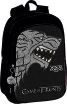 Game of Thrones rugzak 43cm / Winter is coming / House Stark / Top kwaliteit!