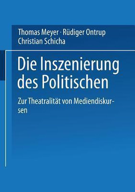 Die Inszenierung des Politischen - cover