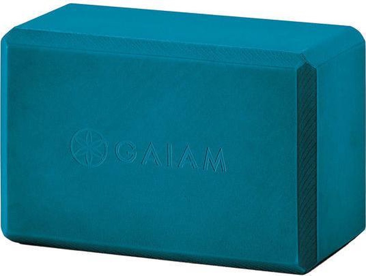 Brique Pilates Gaiam - Mousse Bleue 9x6x4 Pouces - État Acceptable