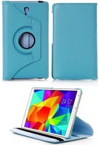 Samsung Galaxy Tab S 8.4 inch (T700 / T705) Tablet Beschermhoes 360° draaibare Case Cover kleur Licht Blauw