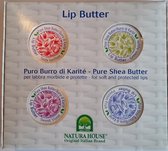 Natura House Shea Butter Lippenbalsem voordeelset- 4 Smaken.