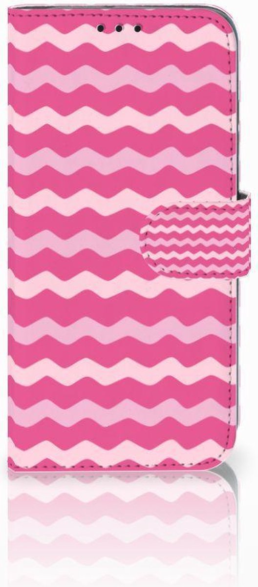 Honor 10 Lite Telefoon Hoesje Waves Pink
