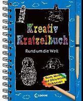 Kreativ-Kratzelbuch: Rund um die Welt