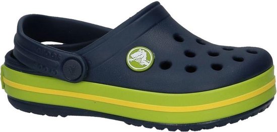 crocs navy volt green