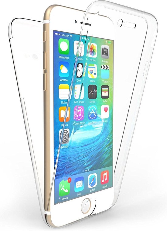Apple iPhone 6/6s + Plus - Protection complète à 360 degrés (avant et  arrière), étui... | bol