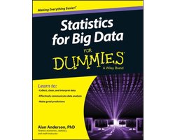 Omslag van Statistics For Big Data For Dummies