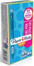 Paper Mate roller InkJoy Gel medium, lichtblauw (bright blue bliss)