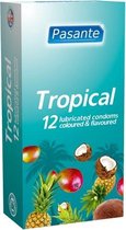 Pasante Tropical condooms 12 stuks