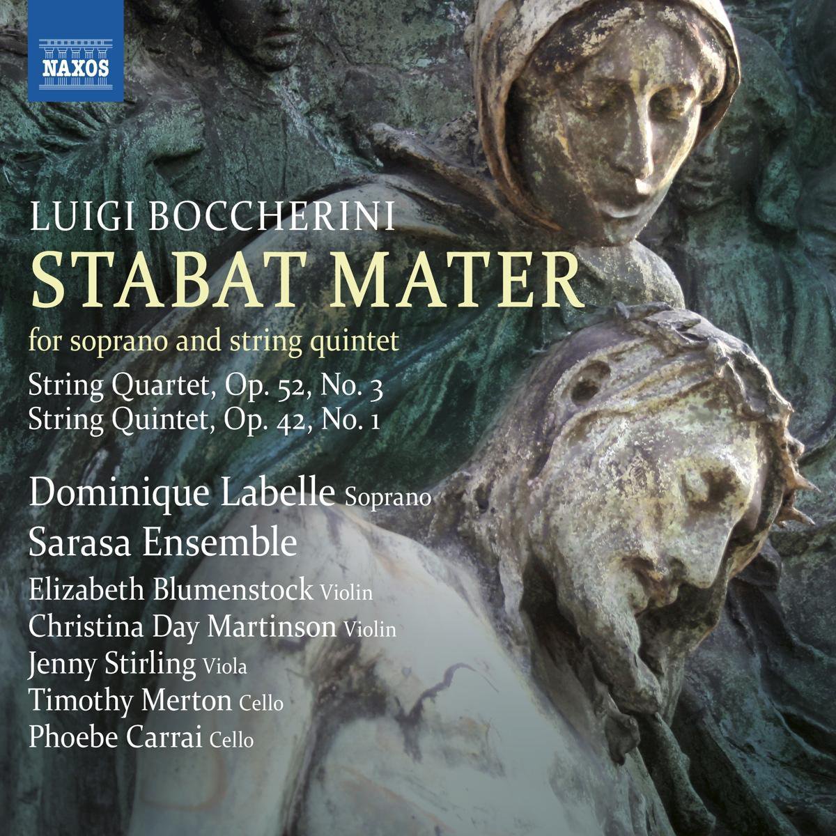 Luigi Boccherini: Stabat Mater. String Quartet Op. 52 No.3. String Quintet Op. 42. No. 1