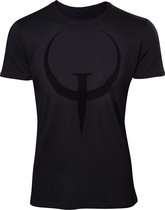 Quake - Black Men's T-shirt - XL