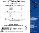 Shostakovich: String Quartets no 4, 8 & 13 / Quatuor Debussy