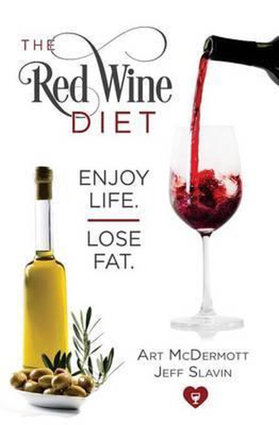 Red Wine Diet Slavin Cover, Art Mcdermott 9780997032369 Boeken
