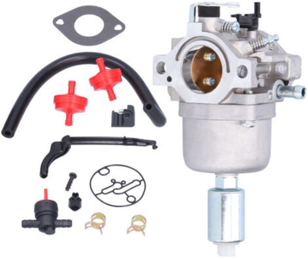 Geschikt geschikt voor Briggs & Stratton grasmaaiermodellen 591731, 593514, 697141, 697190, 698445, 699109, 699937, 791858, 791888 en 792171 geschikt geschikt voor carburateur.