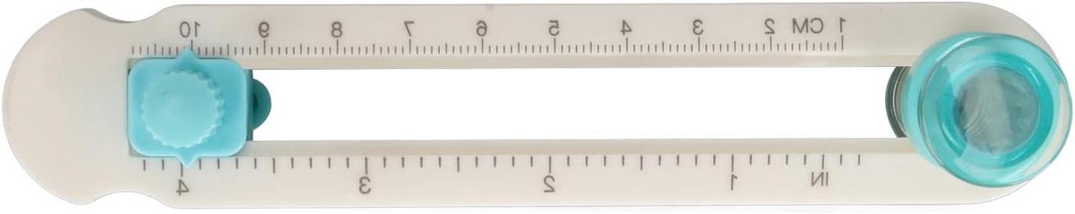 Cirkelsnijder - Papier snijder - Handwerk projecten - 360 graden draaibaar - Minimaal 2 cm - Zwart
