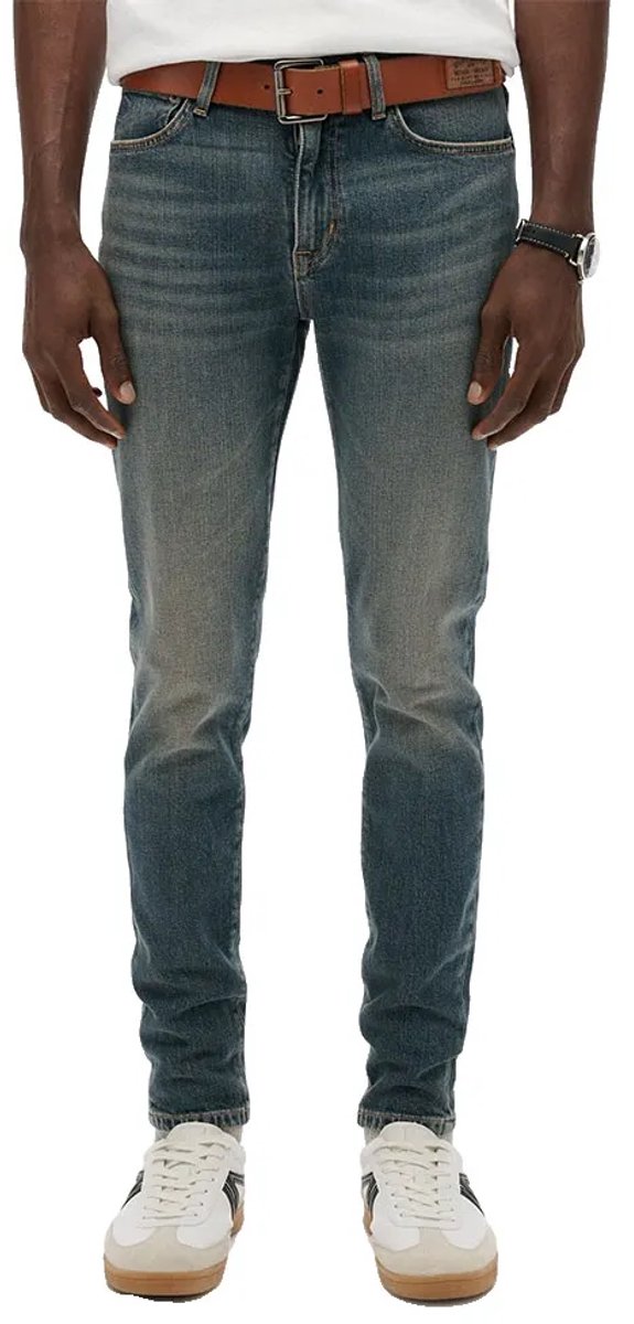 Superdry Vintage Skinny Fit Spijkerbroek 34 32 Man Blauw