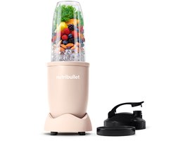 Nutribullet Pro Blender - 900 Watt - Incl. Mixing Accessoires - Incl. 900 ml Tritan Drinkbeker- BPA- en BPS-vrij - Lichtroze