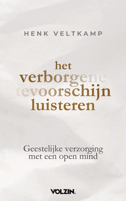 Het verborgene tevoorschijn luisteren - cover