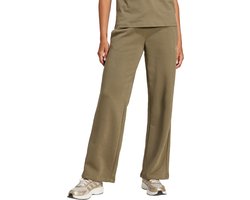Adidas Sportswear Essentials Small Logo Feel Cozy Open-Hem Broek - Dames - Groen