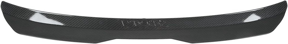 Universele Achterspoiler voor Seat LEON, ABS Dakspoiler Wing Geschikt voor Hatchback, Verbeter Aerodynamica en Stijl met Carbon Fiber Look